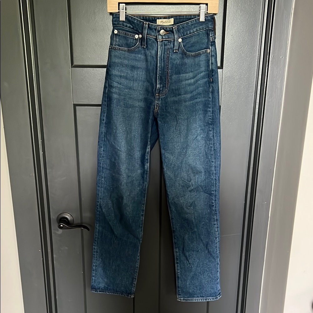 Madewell curvy perfect vintage straight jeans